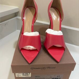 Gianvito Rossi Vibrant Pink Heels